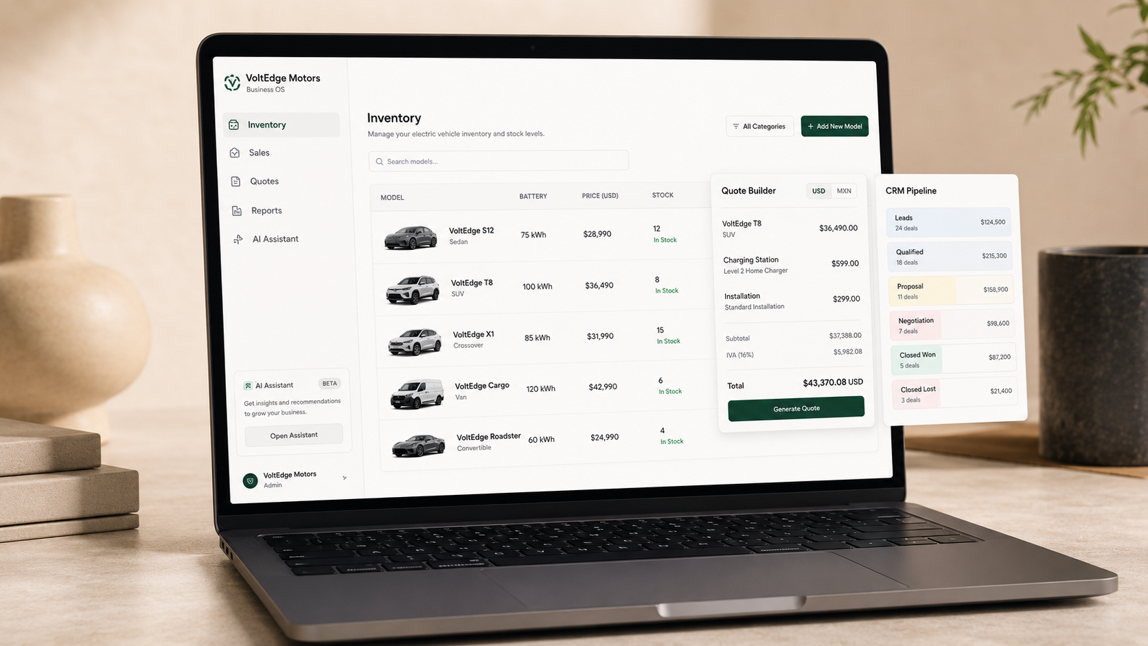 Custom software and operating systems built by Search Visionary Tech